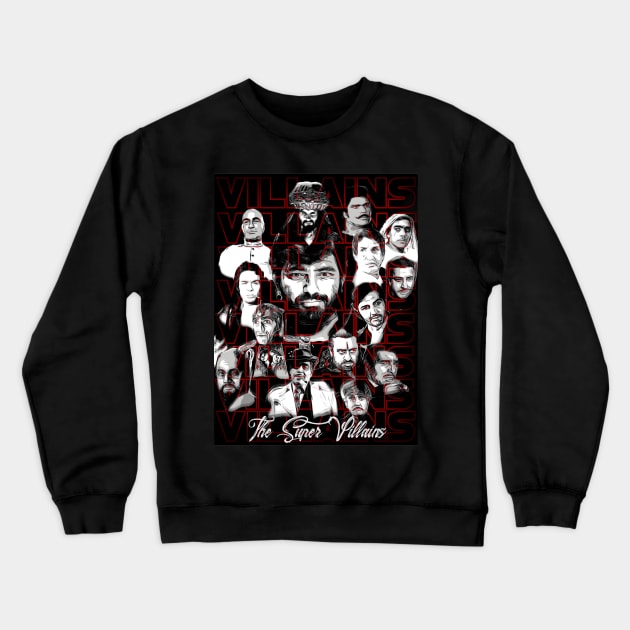 The super villains Crewneck Sweatshirt by SAN ART STUDIO 